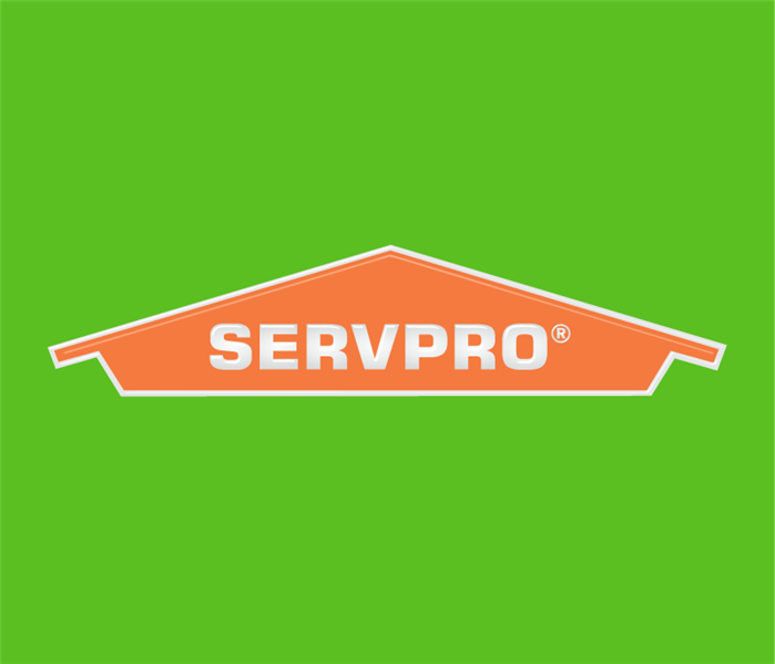 Photo of SERVPRO logo on green background
